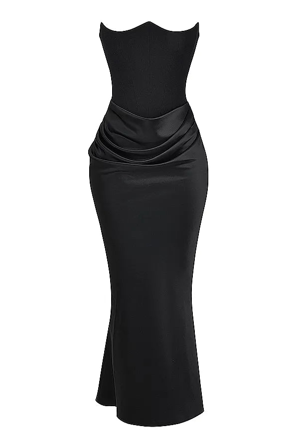 ROSALIND MAXI DRESS - BLACK