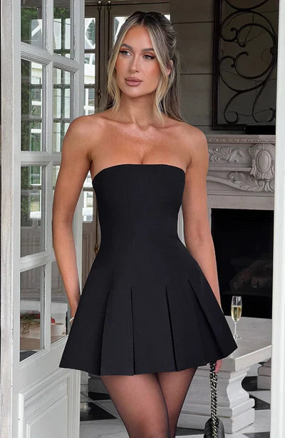 MONACO MINI DRESS – BLACK