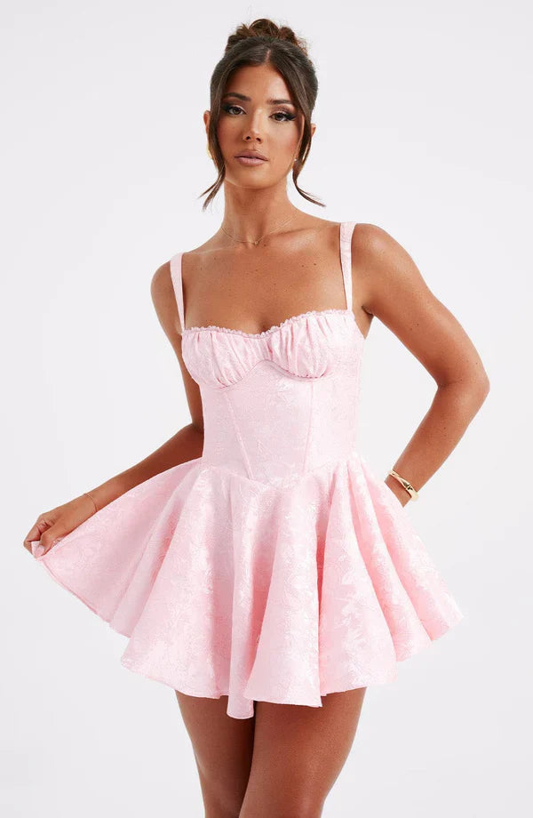 AMELIE MINI DRESS – BLUSH