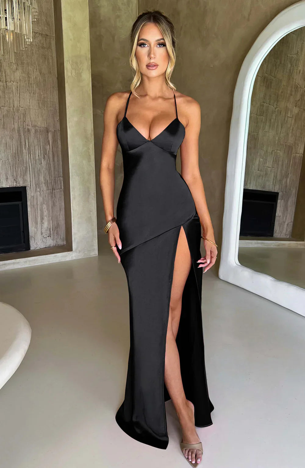 LANA MAXI DRESS – Black