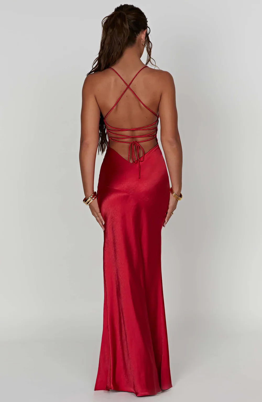 LANA MAXI DRESS – Red