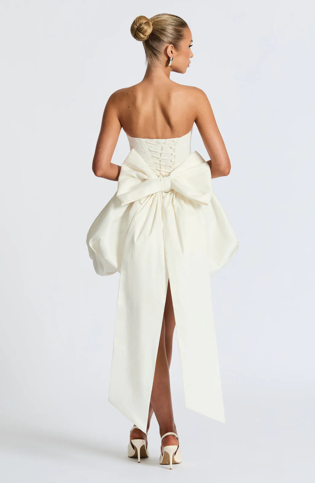 MAELIA MINI DRESS – IVORY