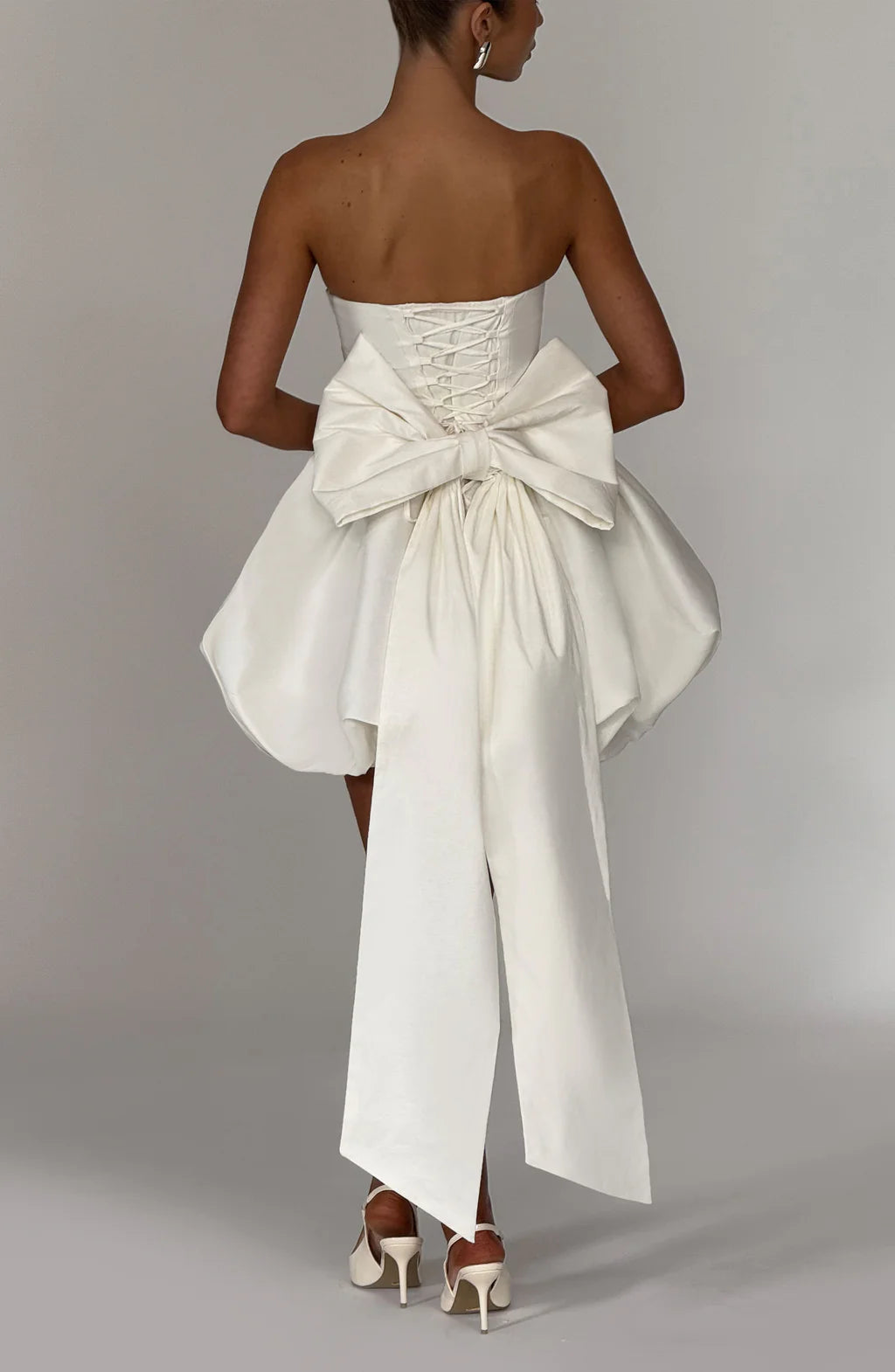 MAELIA MINI DRESS – IVORY