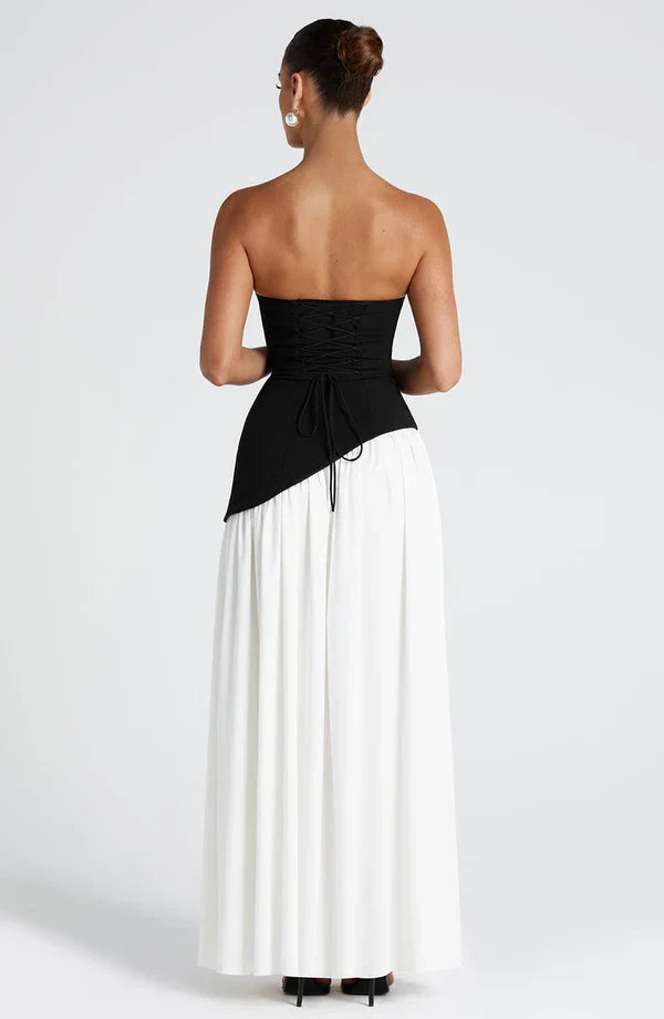 VALENCIA MAXI — BLACK/WHITE