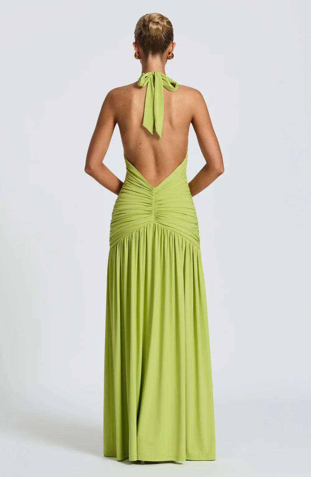 Melania Maxi Dress – Olive
