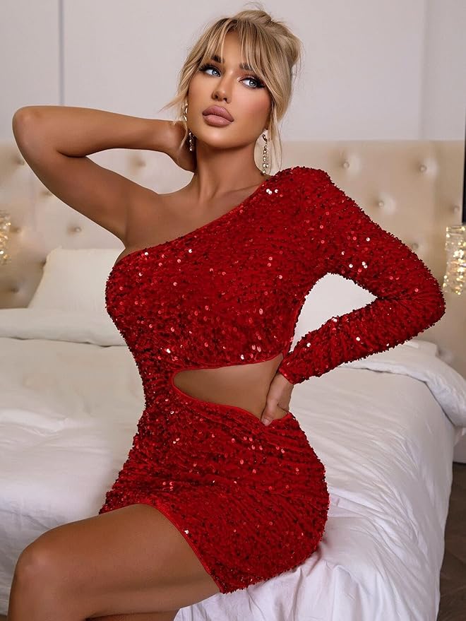 SCARLETT MINI DRESS - RED