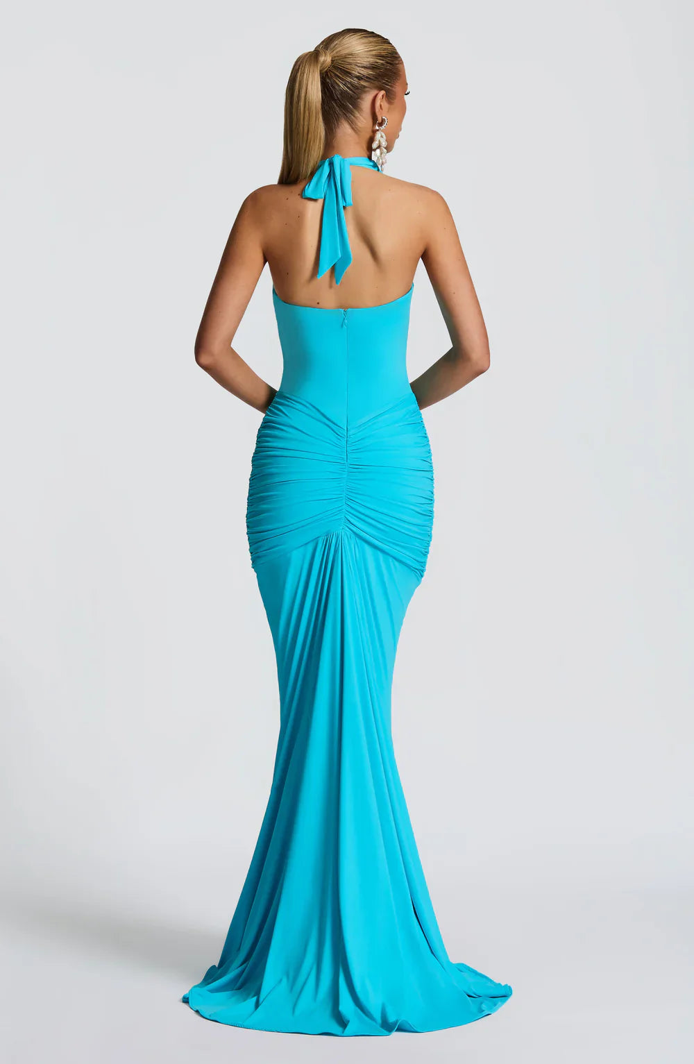 LYRA MAXI DRESS – AQUA
