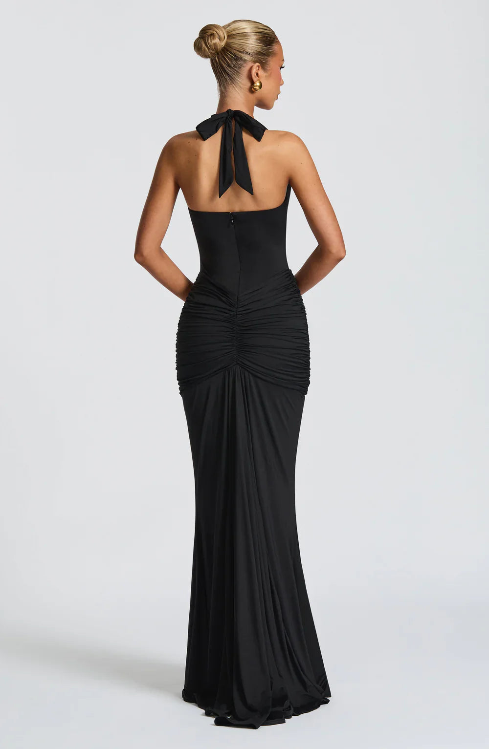 LYRA MAXI DRESS – BLACK