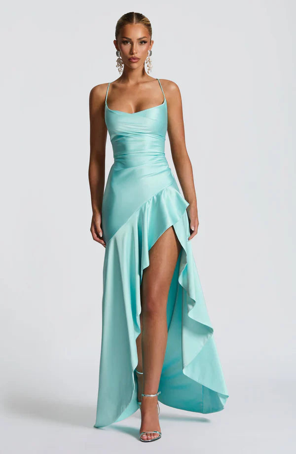 ISLA MAXI DRESS – AQUA