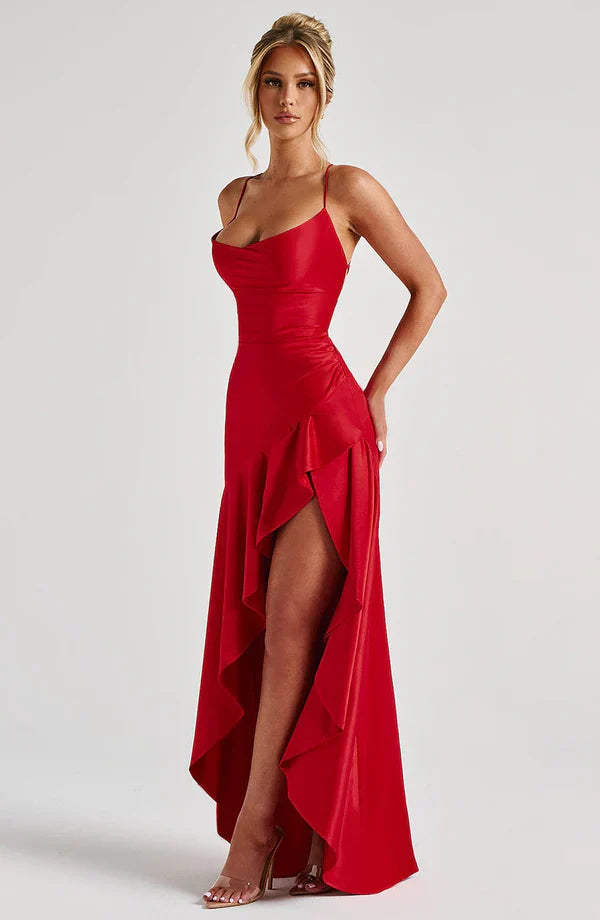 ISLA MAXI DRESS – RED