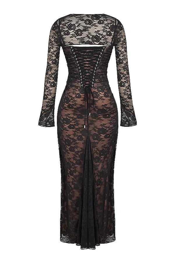 MAISIE MAXI DRESS - BLACK