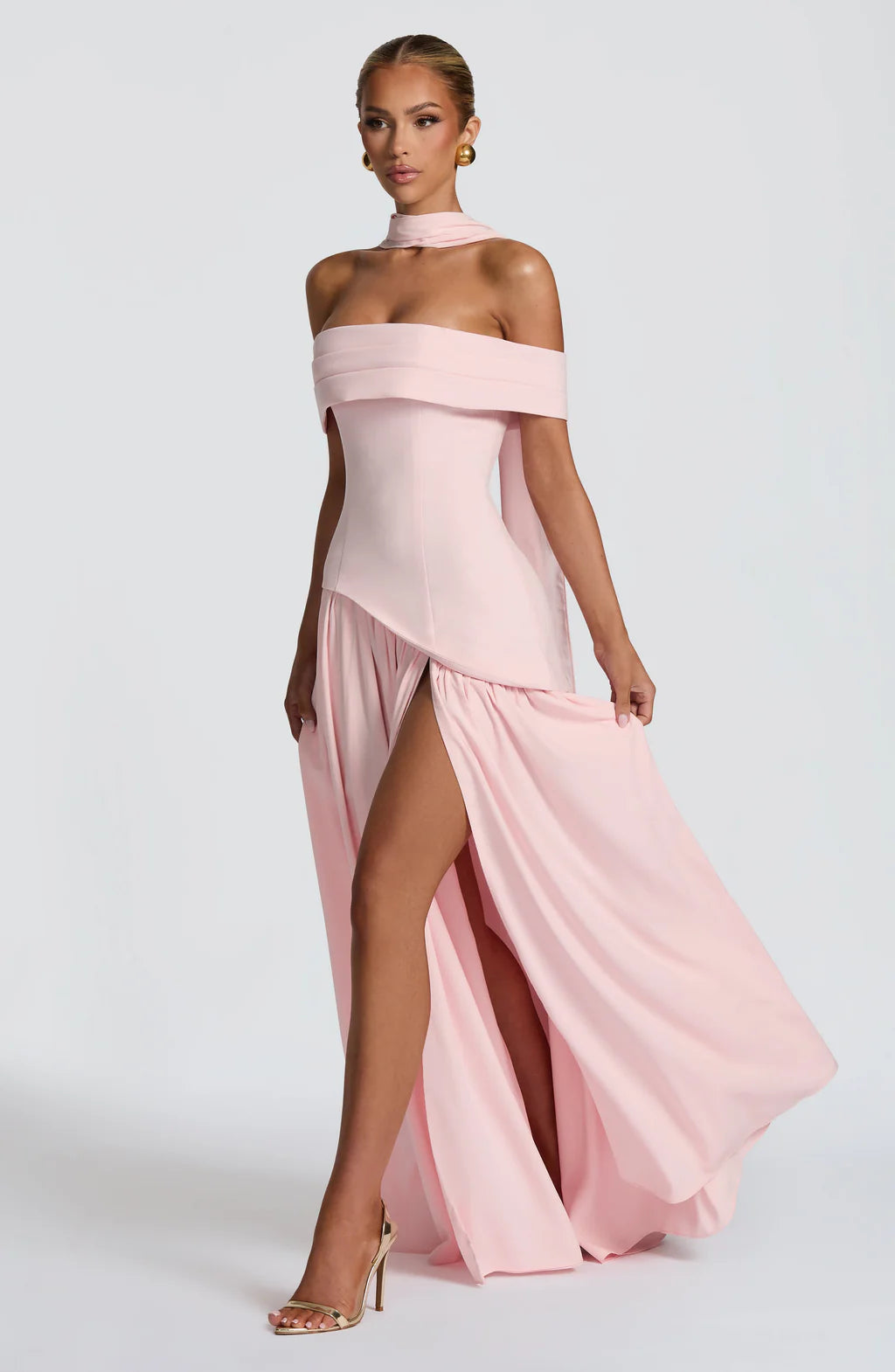 AMARA MAXI DRESS – BLUSH