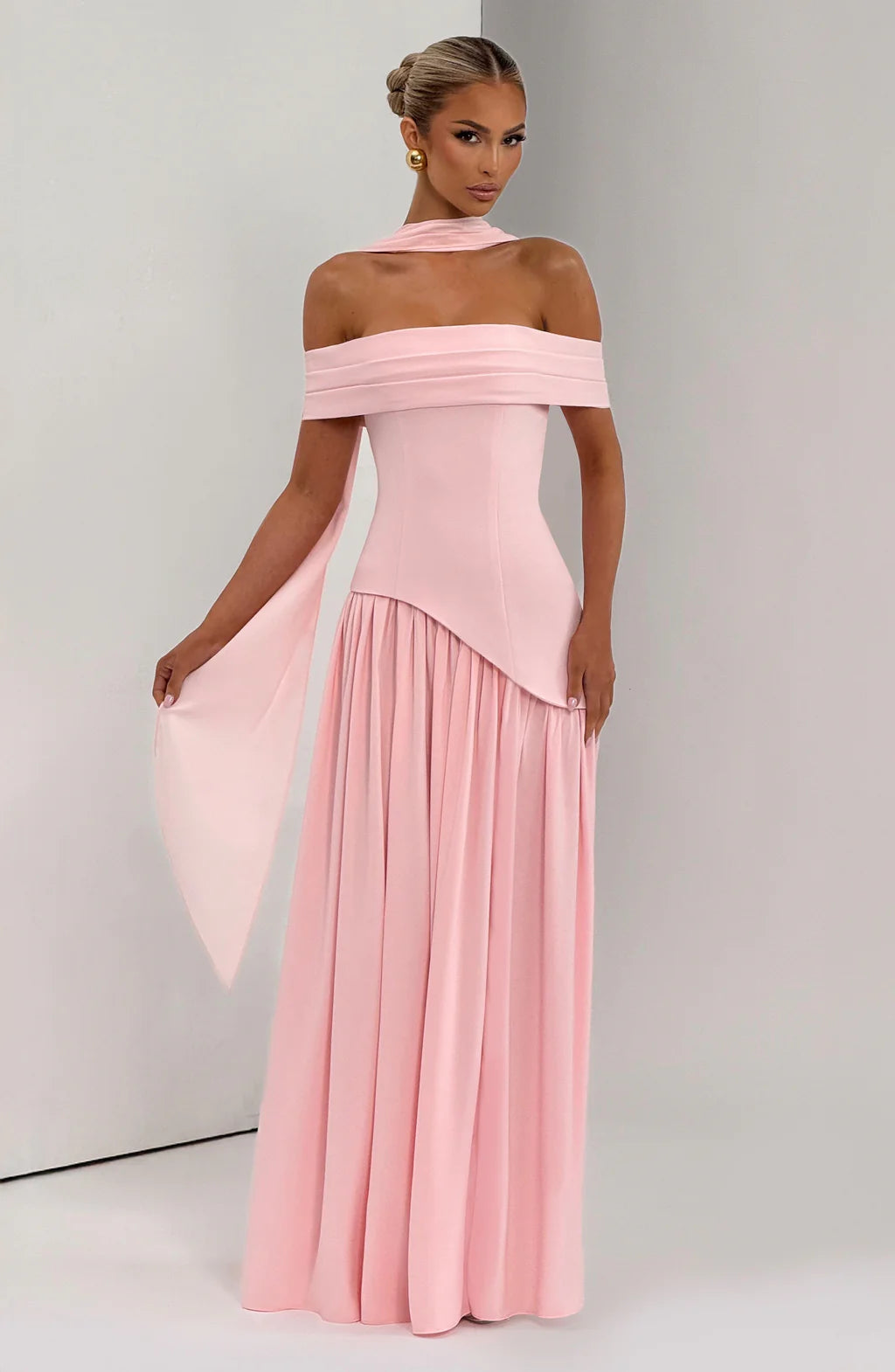 AMARA MAXI DRESS – BLUSH