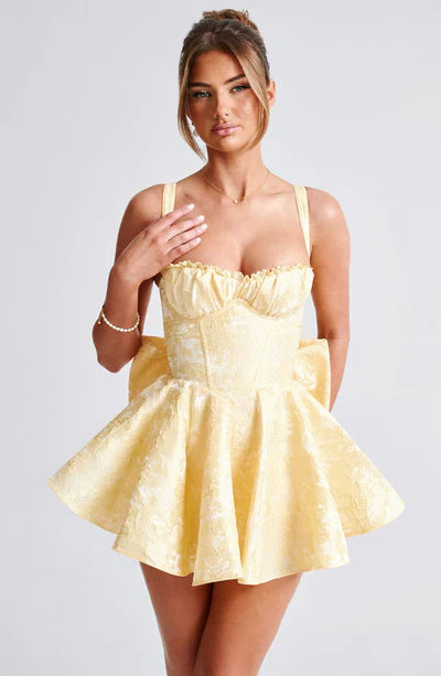 AMELIE MINI DRESS – BUTTERCUP