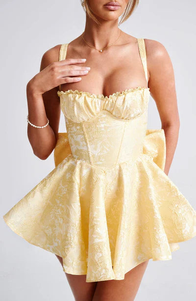 AMELIE MINI DRESS – BUTTERCUP