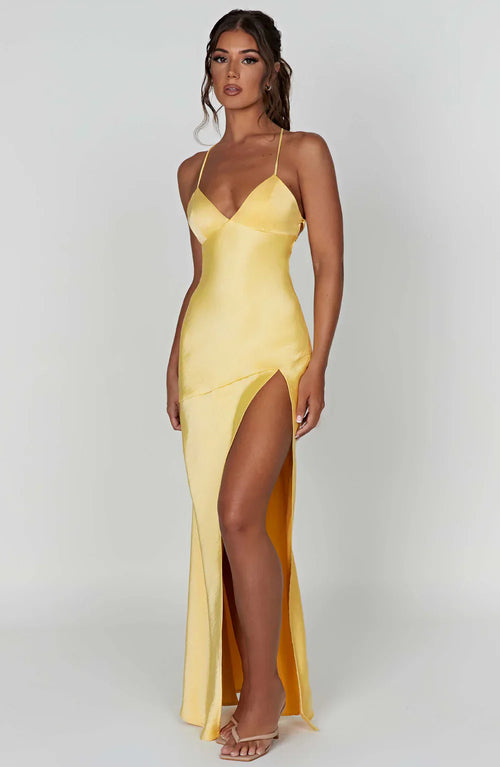 LANA MAXI DRESS – Lemon