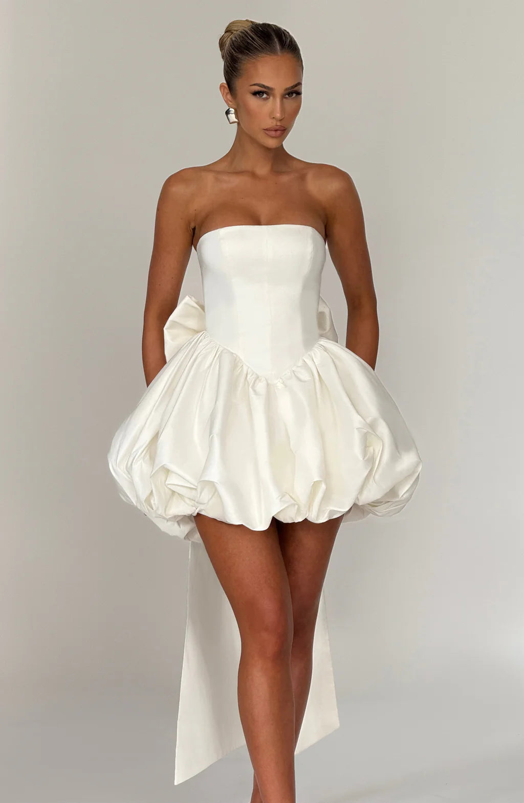 MAELIA MINI DRESS – IVORY