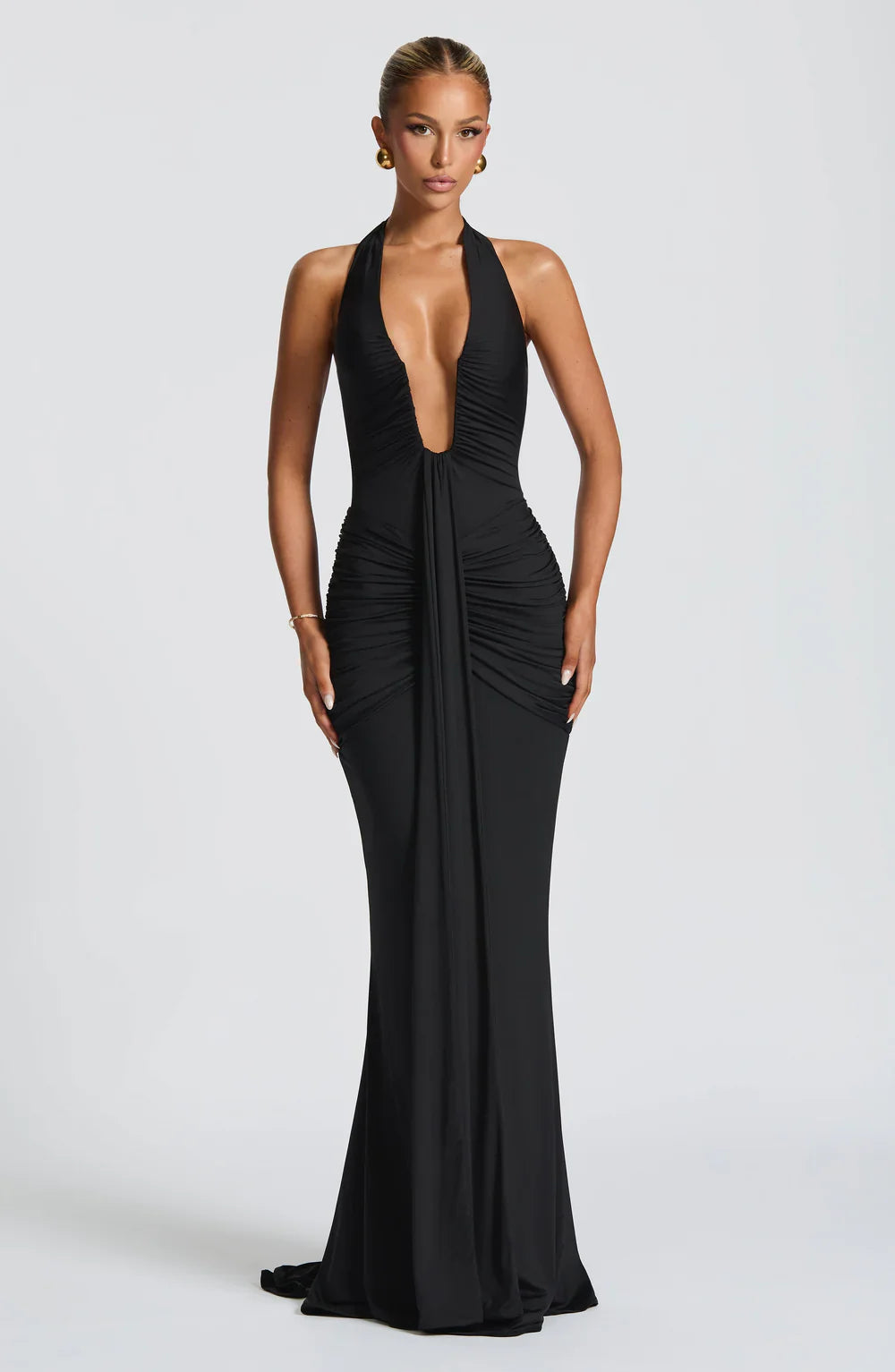 LYRA MAXI DRESS – BLACK