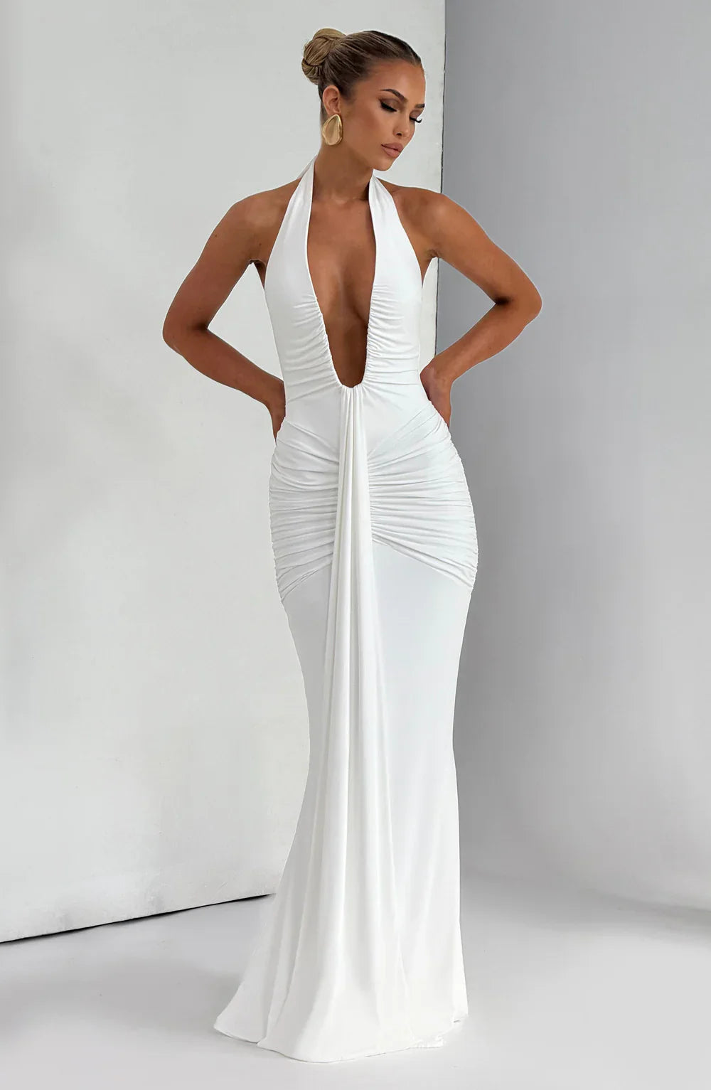 LYRA MAXI DRESS – WHITE