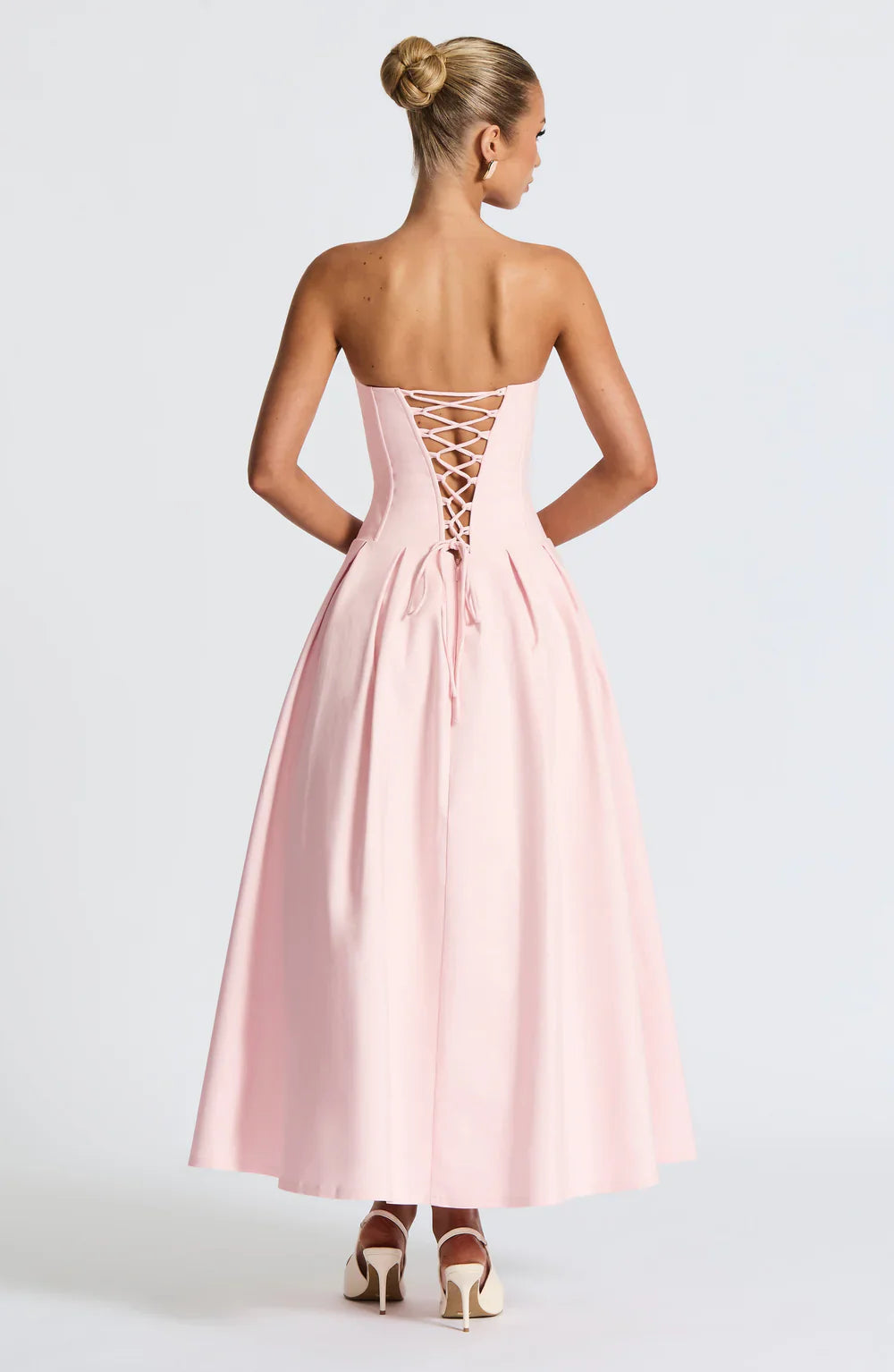 CAMILLE MIDI DRESS – BLUSH