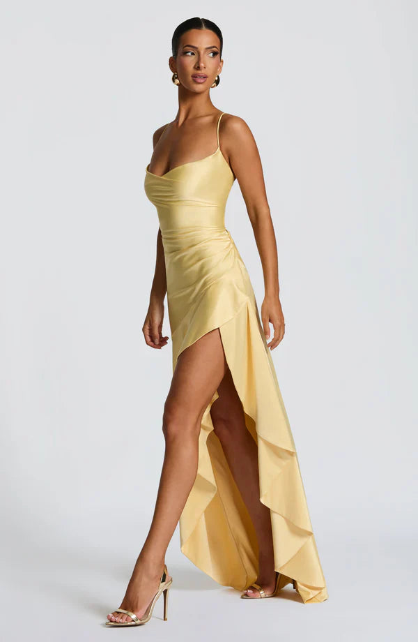 ISLA MAXI DRESS – LEMON