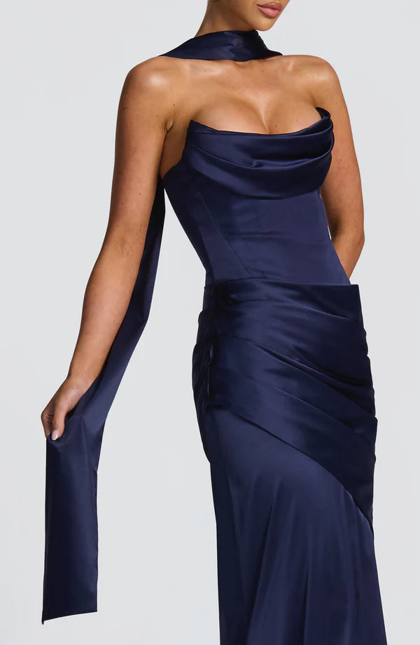 SAMANTHA SCARF - NAVY